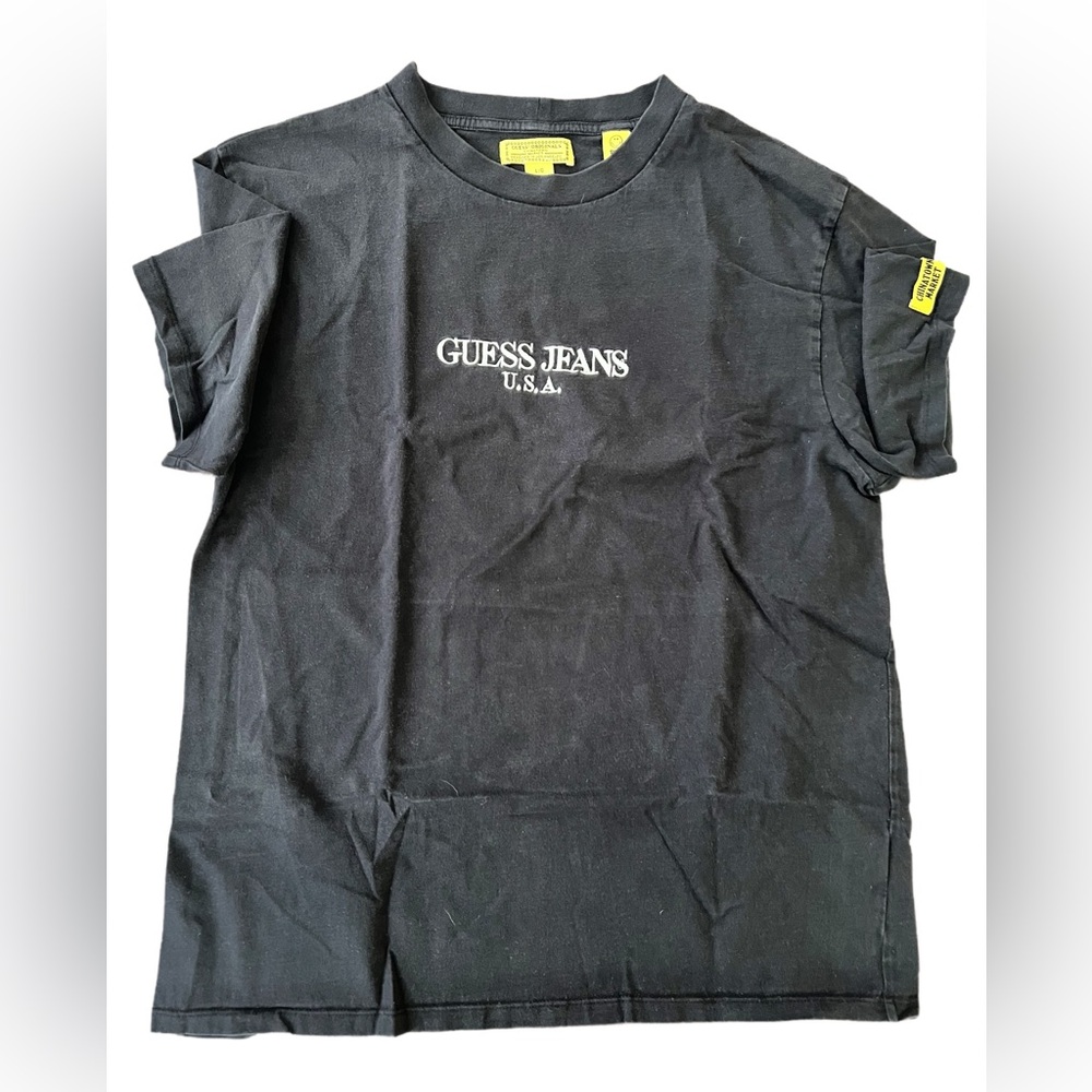Guess Black Short Sleeve Tee